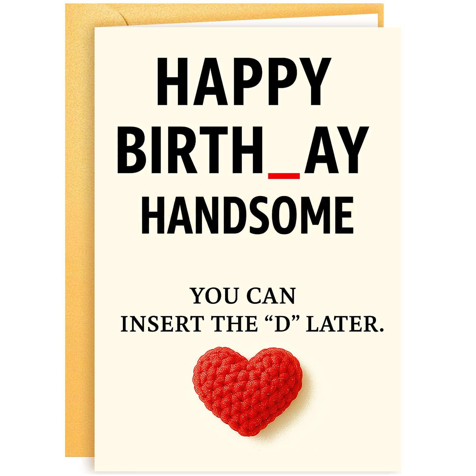 SFPJTL Funny Birthday Card For Husband - Unique Decorations For Men, Husband & B