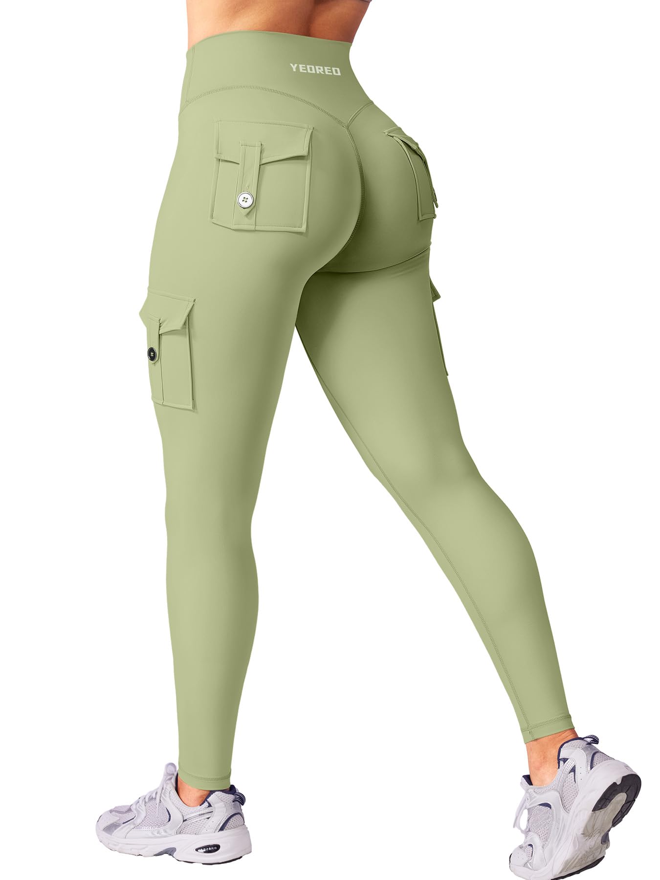 YEOREO CoreFlex Women Workout Cargo Leggings