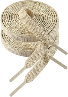 VSUDO 8mm Flat Sports Laces and Laces for Sneakers, Sneakers and Sports Shoes - 29 Colours and 14 Lengths Available, Cheap and Durable - 1 or 2 Pairs