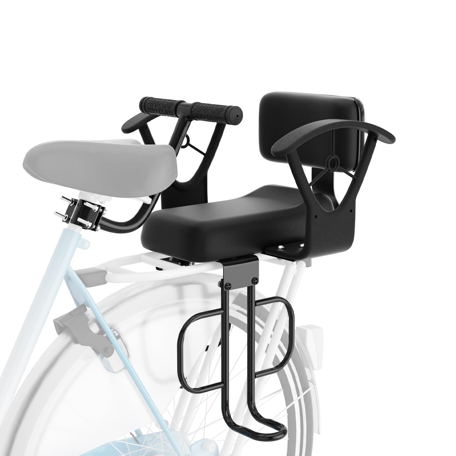 XIEEIX Rear Child Bike Seat,Rear Mounted Child Bike Seats,Back Mount Child Seat 