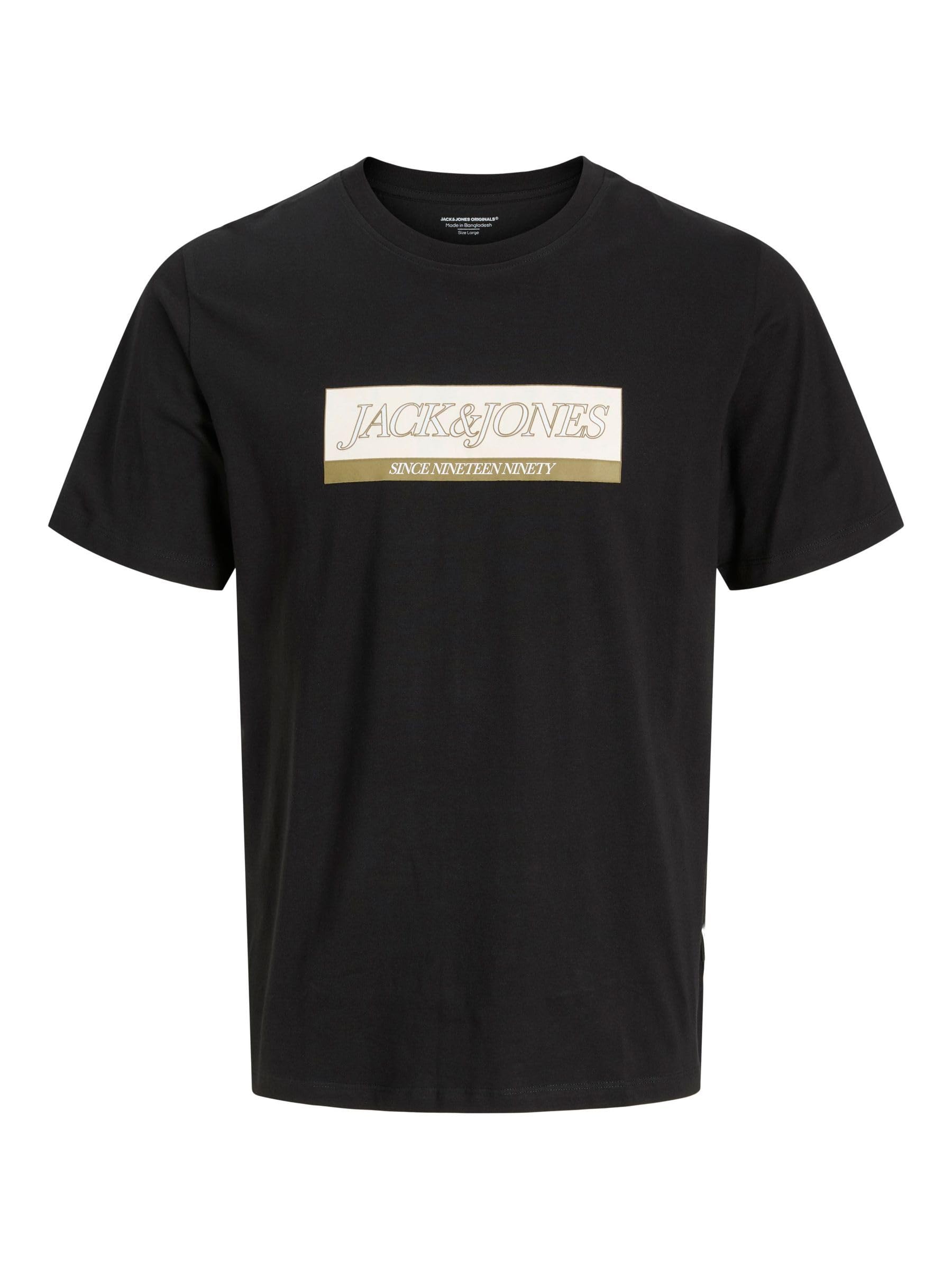 JACK & JONES Jorinwood Block Branding Tee SS CN Men's