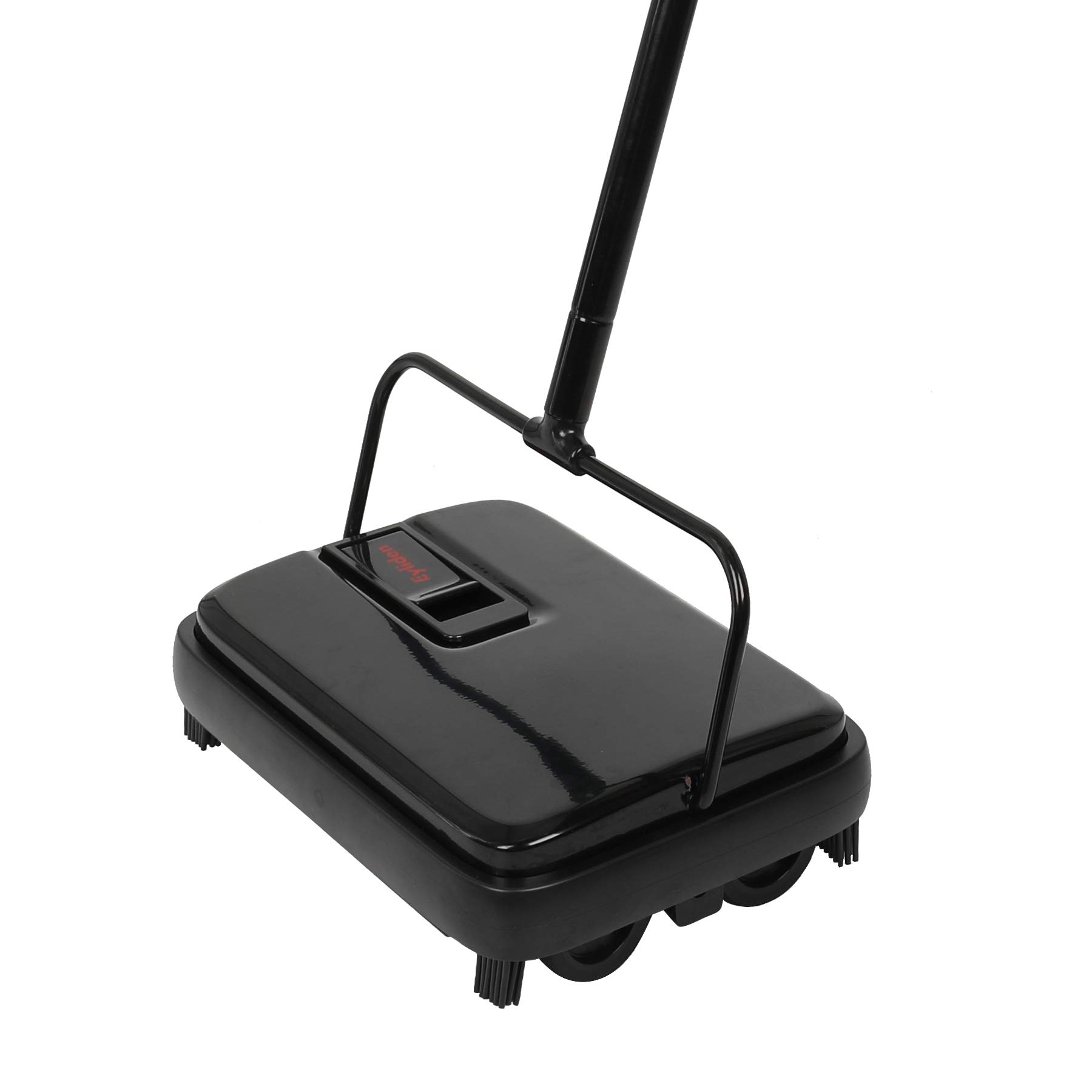 Eyliden Carpet Floor Sweeper Hand Push Automatic Compact Broom 4 Corner Edge Bru