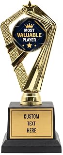 All Quality Most Valuable Player Trophy, Custom Engraved | Personalized MVP Award for Any Youth Sport or League
