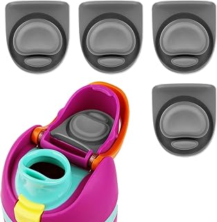 Replacement Stopper Compatible with Owala Freesip 24/32 oz, Water Bottle Top Lid Rubber Seal Gasket Replacement for Owala 16/19/24/32/40 oz, 4 Packs Water Bottle Top Accessories, BPA-Free