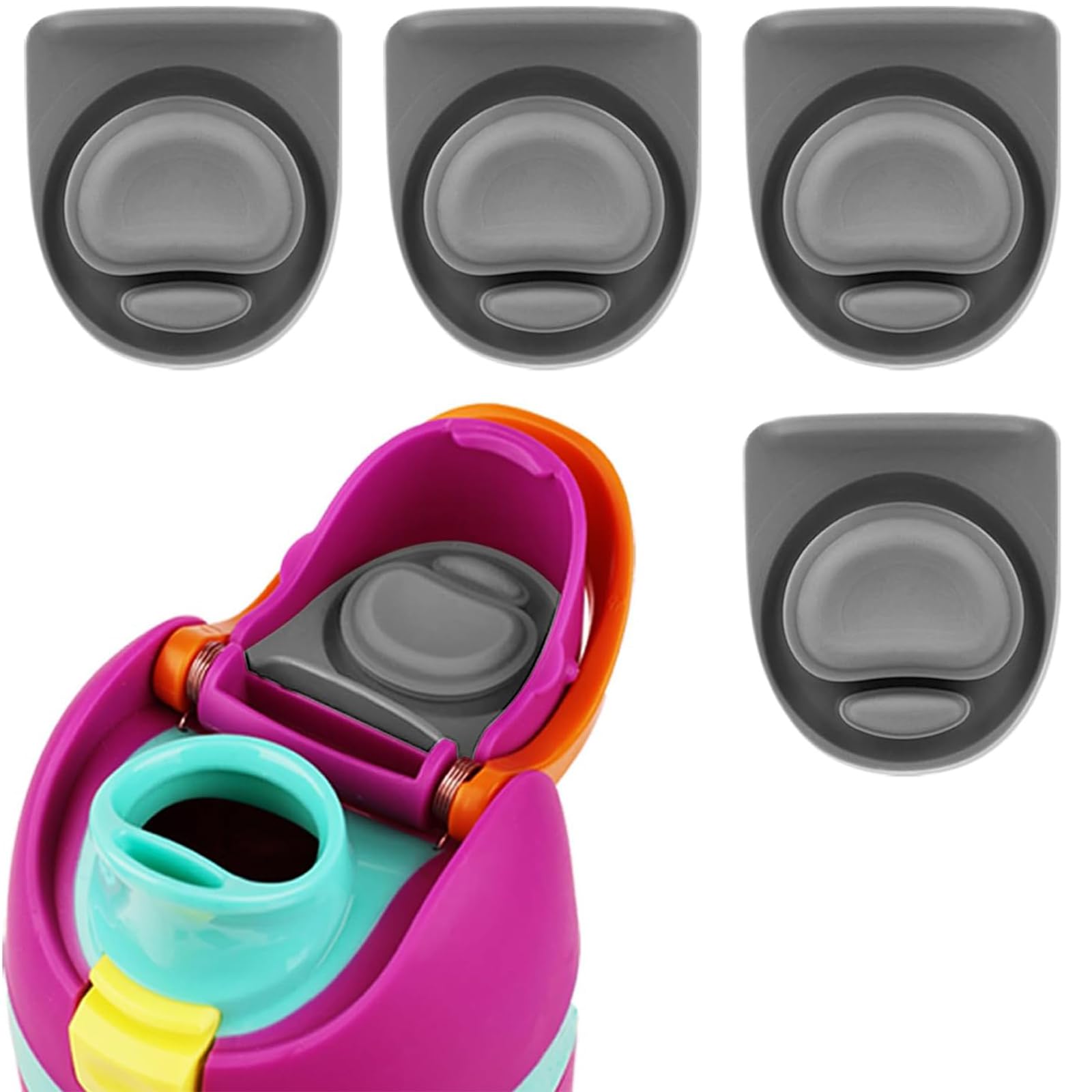Replacement Stopper Compatible with Owala Freesip 24/32 oz, Water Bottle Top Lid