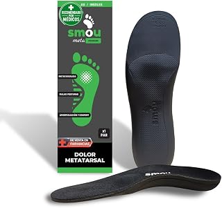 SMOU Meta Premium Metatarsalgia Insoles with Plantar Arch Support