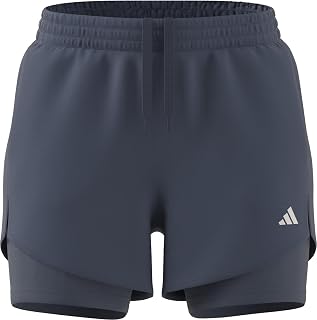 adidas Women's Aeroready Made for Training Minimal Two-in-One Shorts