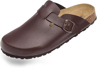 BOnova Wesel Bonoflor in 5 Colours and Sizes 35 to 50 Bonoflor Cork Footbed Slippers Made in EU