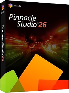 Pinnacle Studio 26 | Video Editing Software | Value-packed video editor | Perpetual | Standard | 1 Device | 1 User | PC | Code [Delivery]