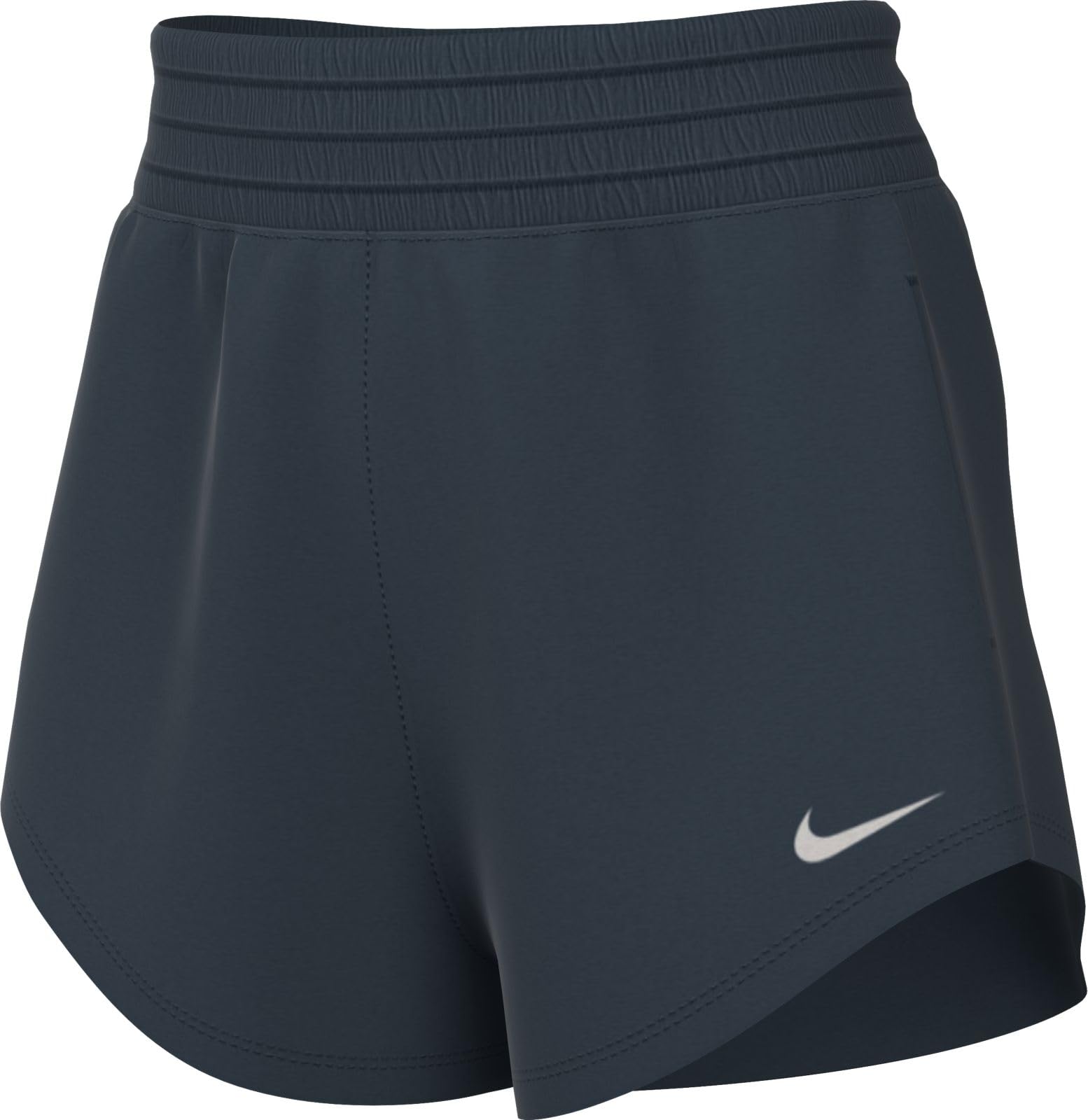 Nike Womens One Dri-fit Ultra High-Rise 3" Brief-Lined ShortsCasual Shorts