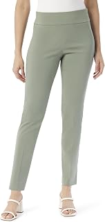 Gloria Vanderbilt Womens Pull on Tummy Slimmer Trouser Pant StandardPants