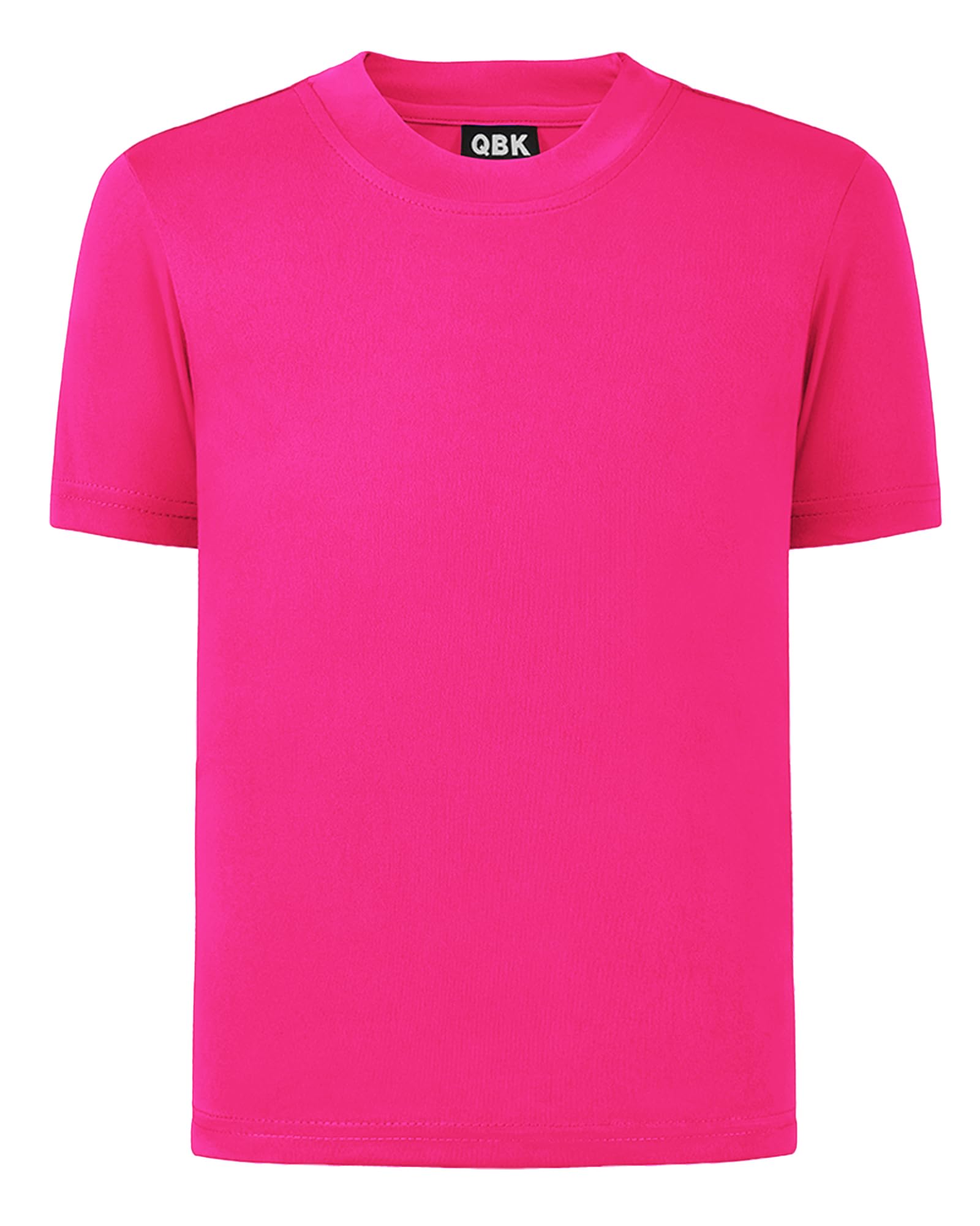 QBK 2T to Youth Kids Neon Shirt UPF 50+ Dry Fit Rash Guard for Boys & Girls | Si