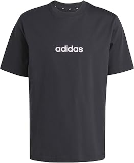 adidas Men's Essentials Linear Single Jersey Tee