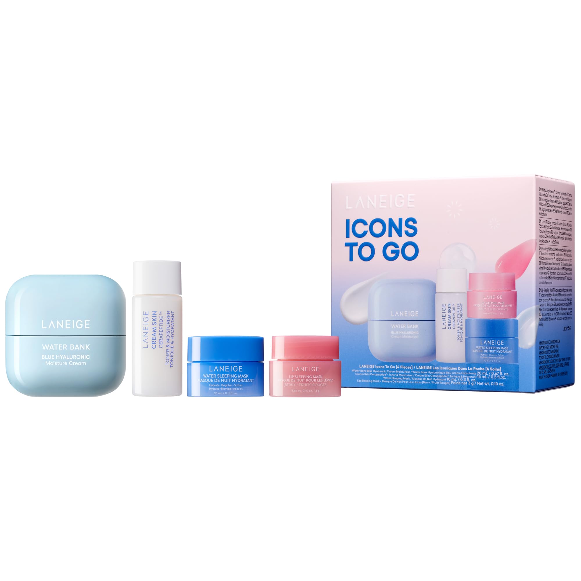 LANEIGE Water Bank Blue Hyaluronic Acid Cream Daily Face Moisturizer