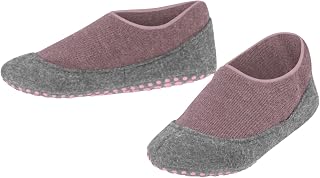 FALKE Unisex Kids Cosy Slipper Socks Slippers Breathable Heat-regulating Anti-Odour Virgin Wool Rubber Sole Non-Slip Best Grip Thick Warm Padded Inner 1 Pair