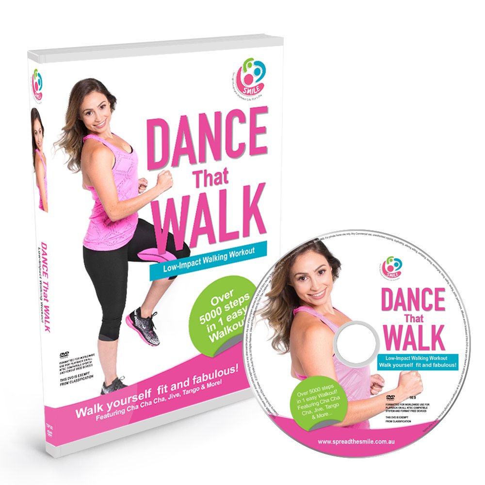 DANCE That WALK – 5000 Steps in One Easy Low Impact Walking Workout DVD (PAL)