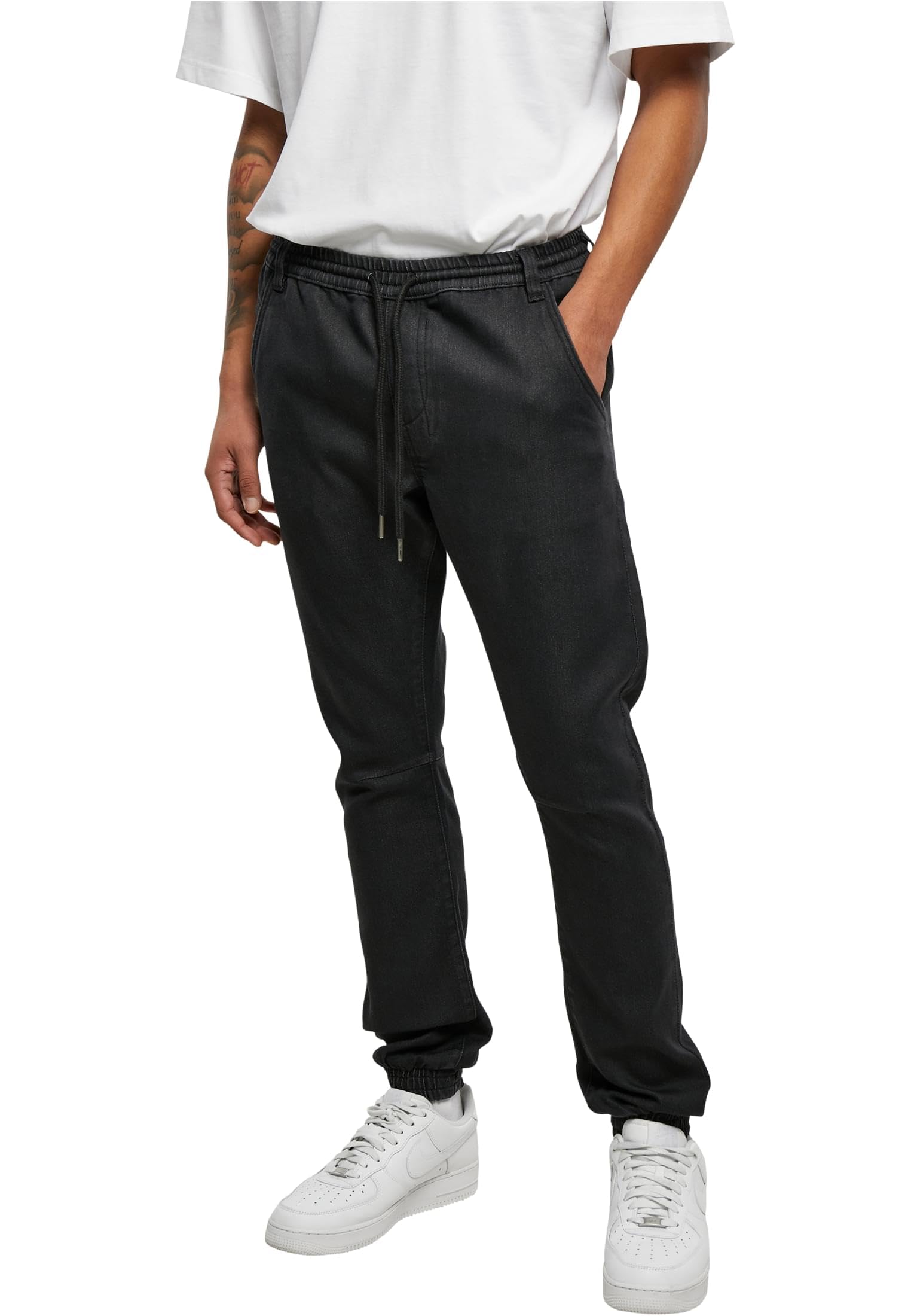 Urban Classics Knitted Denim Jogpants Pants for Men