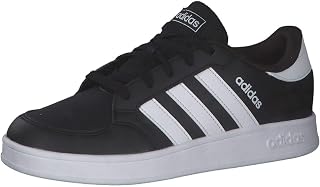 adidas Boys Unisex Children's Breaknet I Gymnastics Shoes, White Ftwr White Ftwr White Vivid Green