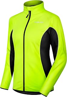 INBIKE Jacket Women's Winter Cycling Hiking Running SoftShell Waterproof and Warm Polar Fleece MTB Outdoor Hiking Lightweight WJ802