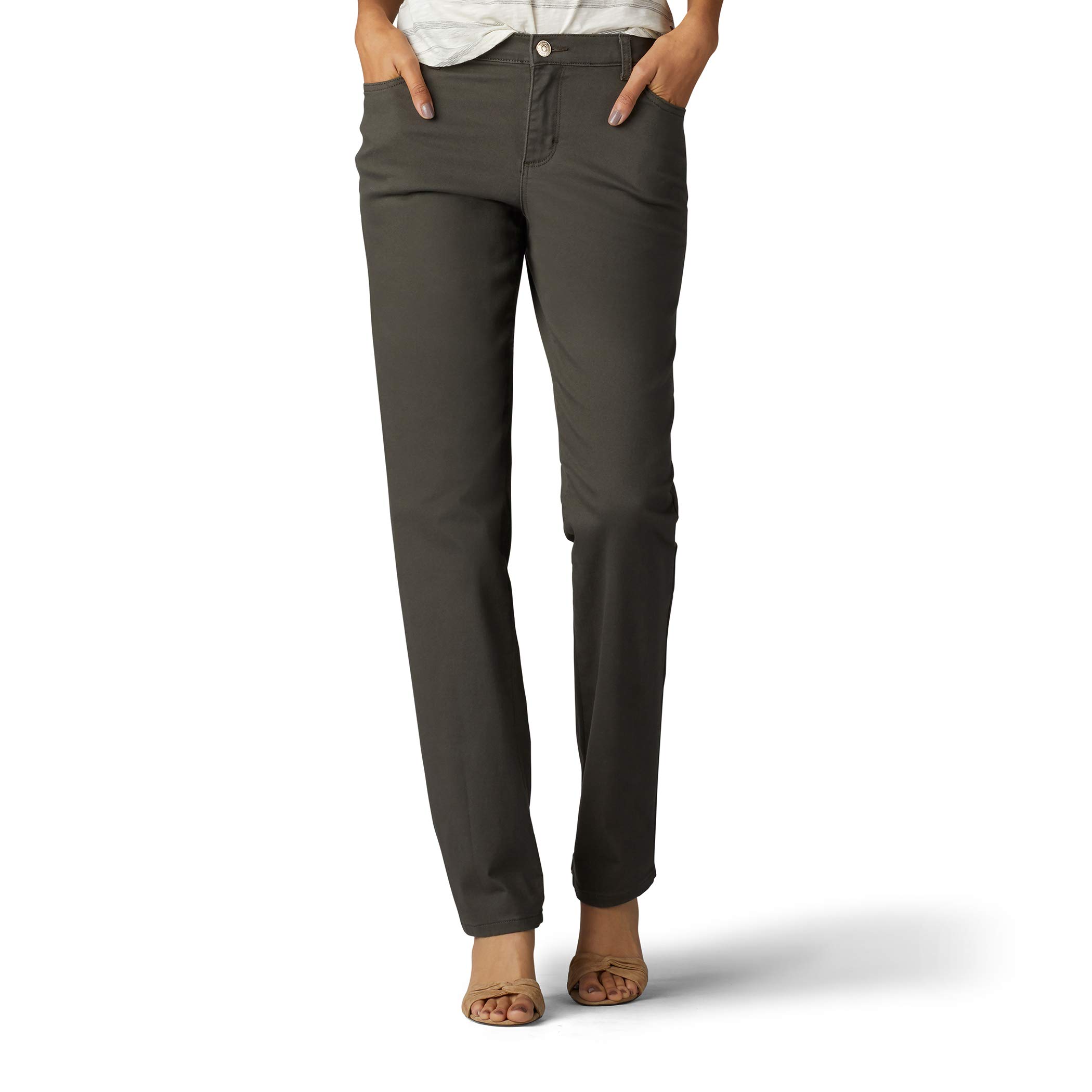 Lee Womens Lee Misses Relaxed Fit Straight Leg Jean