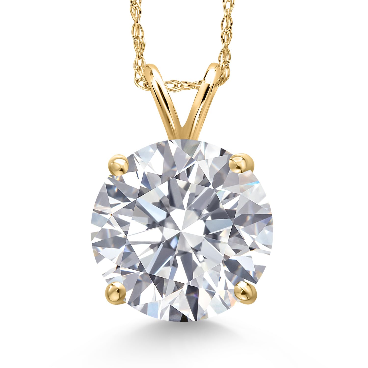 Gem Stone King 1-5 Ct IGI Lab Diamond Pendant
