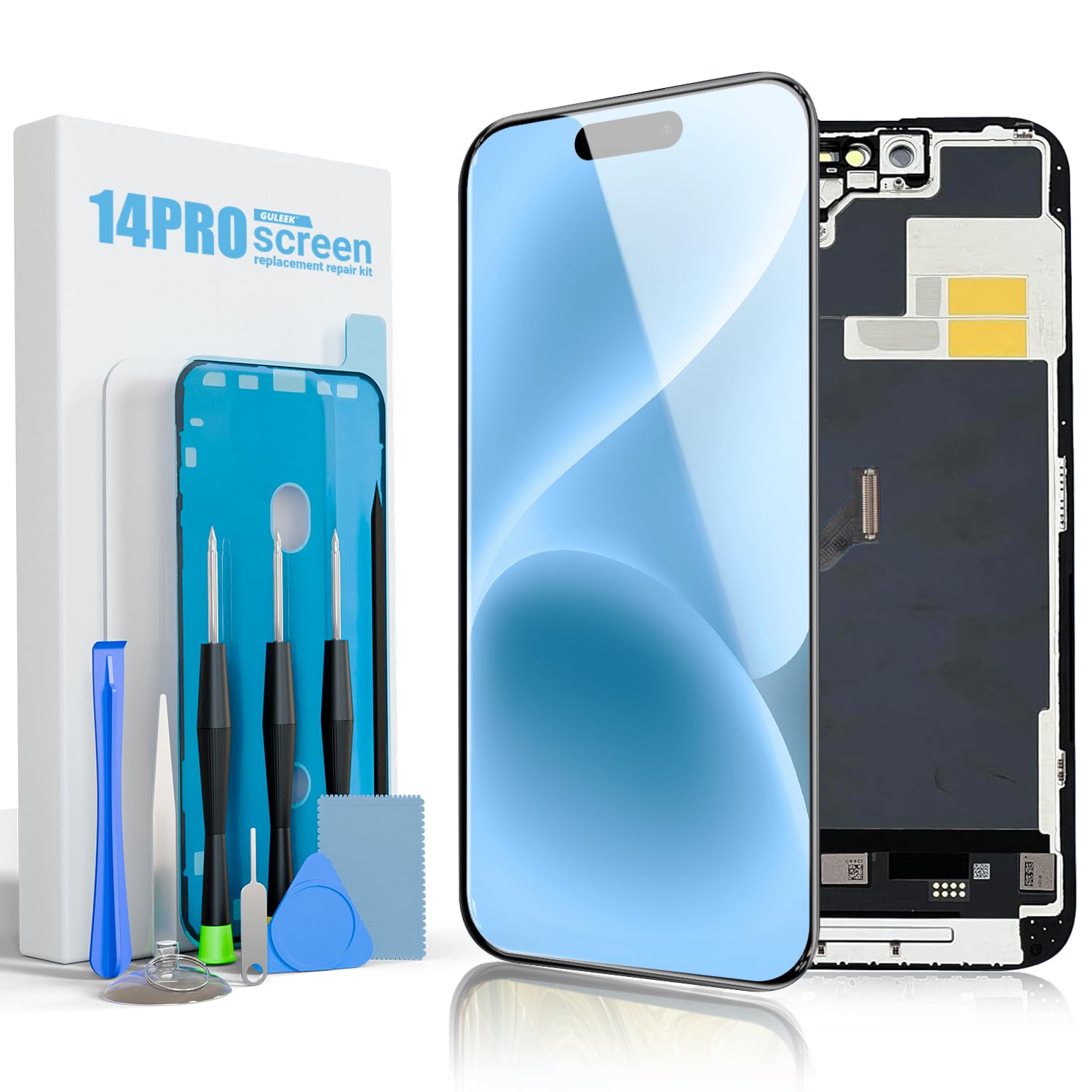 Screen Replacement for iPhone 14 Pro 6.1" FHD LCD Display Touch Digitizer