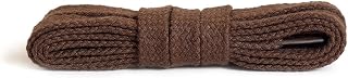 Kaps Flat Laces 100% Durable High Quality Cotton Shoelaces, Made in Europe, 1 Pair, Many Colours and Lengths