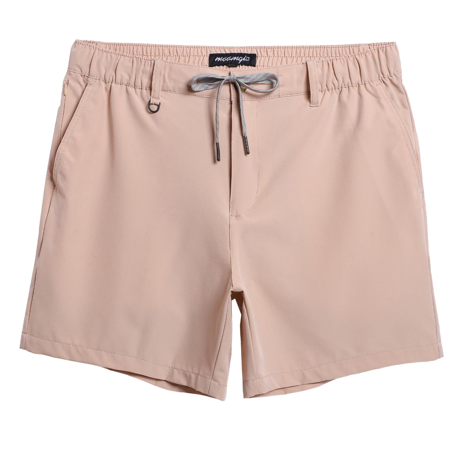 maamgic Men's 5/7 Inch Casual Classic Fit Golf Shorts Quick Dry 5-Pocket