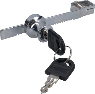 Terrarium Sliding Lock with Key for Security for Glass Vivarium/Terrarium Doors