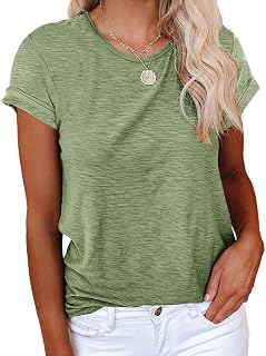 Cicy Bell Women's T-Shirts Crewneck Summer Tees Shirt