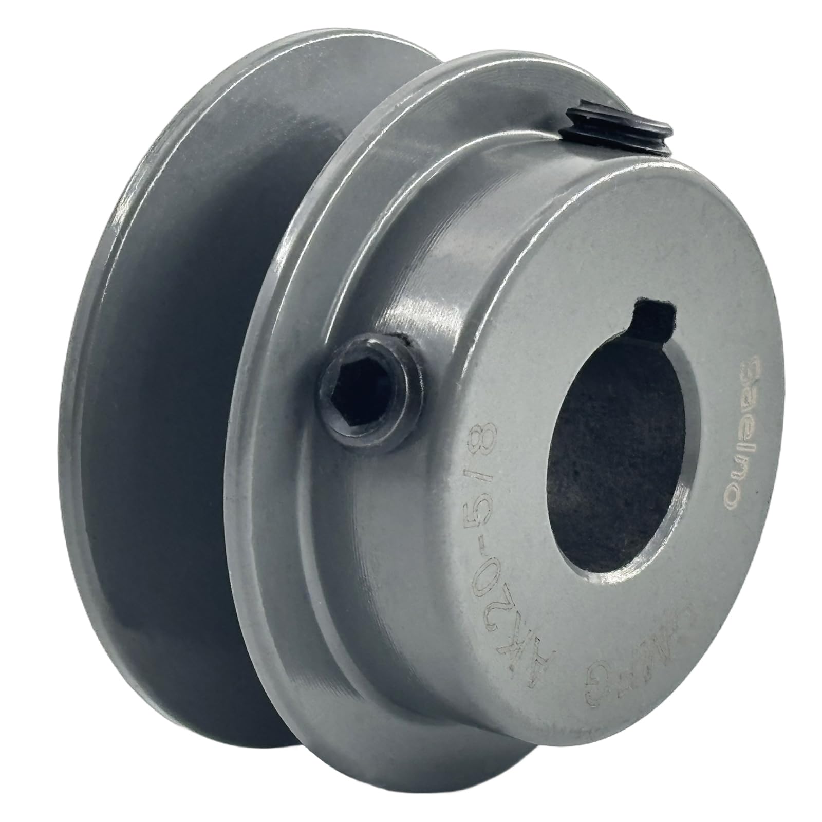 Saelno AK20-5/8 Sheaves,v Belt Pulley 5/8 inch bore 2" OD,Motor Pulley Cast Iron