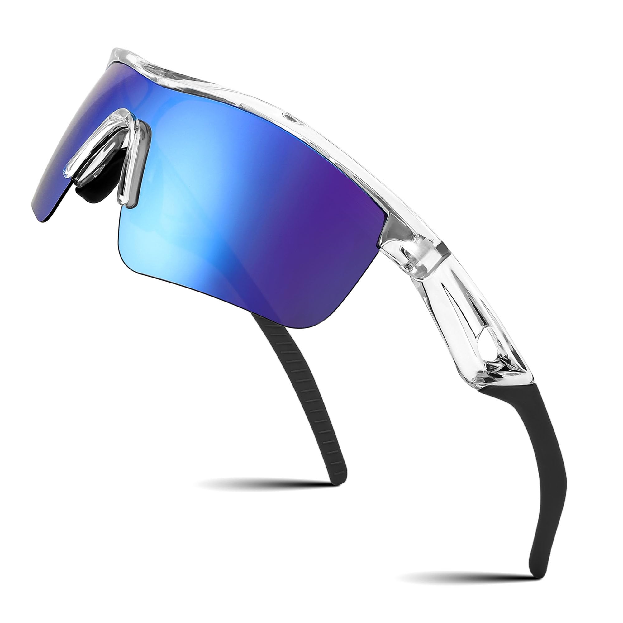 FEISEDY Kids Sunglasses Boys Girls Polarised Sports TR90 Lightweight Frame Cycli