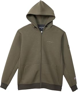 Champion(チャンピオン) パーカー 長袖 WRAP-AIR ストレッチ 保温 スクリプトロゴ ジップフーディジャケット メンズスポーツC3-YS101メンズ