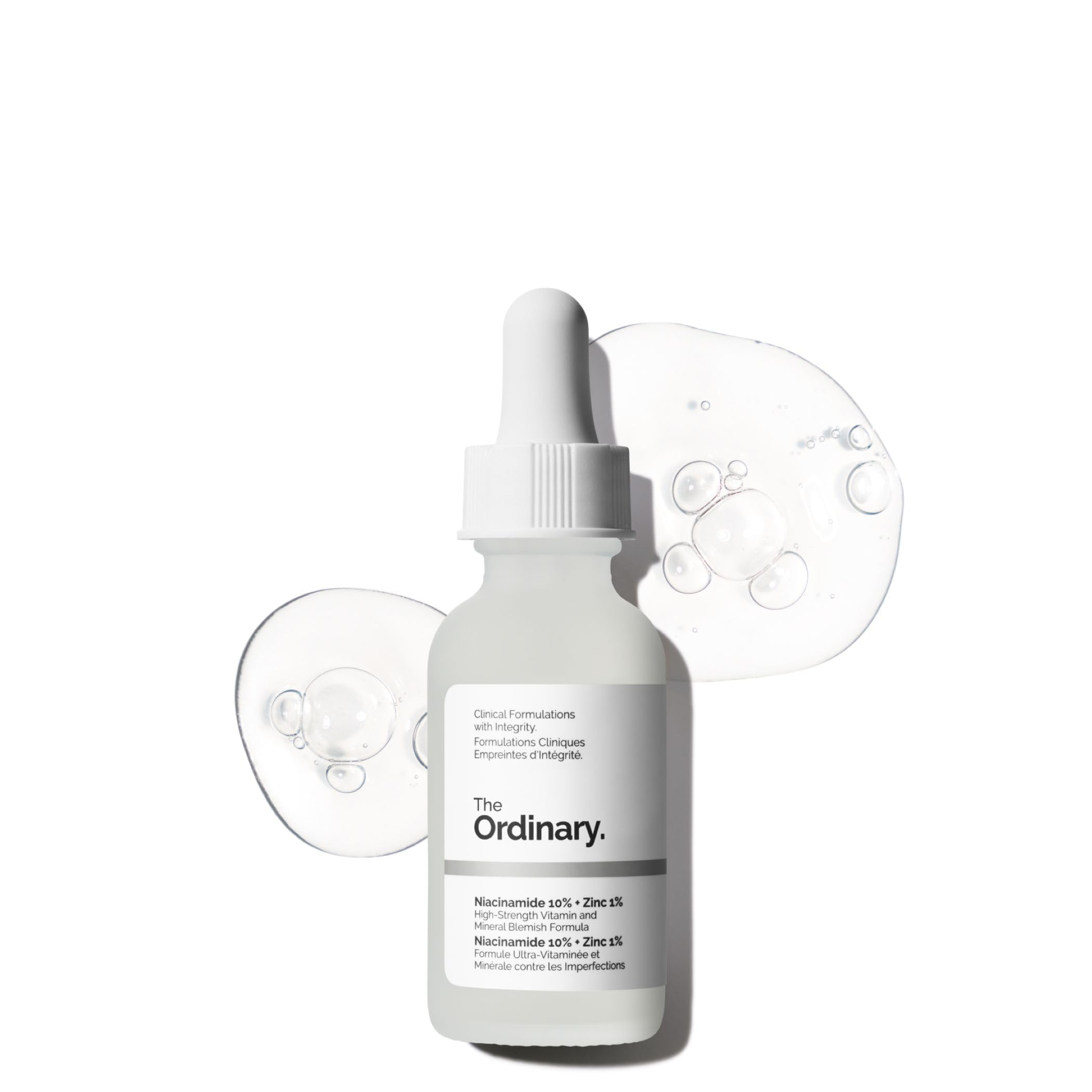 The Ordinary Niacinamide 10% + Zinc 1%, Smoothing Serum for Blemish-Prone Skin