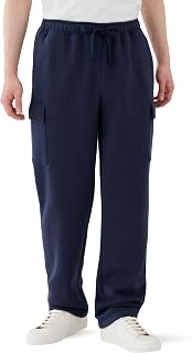 Amazon Essentials Men's Open Hem Fleece Cargo Sweatpants