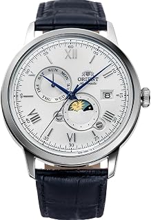 Orient Bambino Version 9 Stainless Steel Automatic Dress Watch with Weekly Calendar