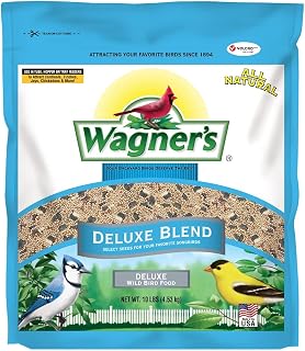 Wagner's 13008 Deluxe Wild Bird Food, 10 lb Bag