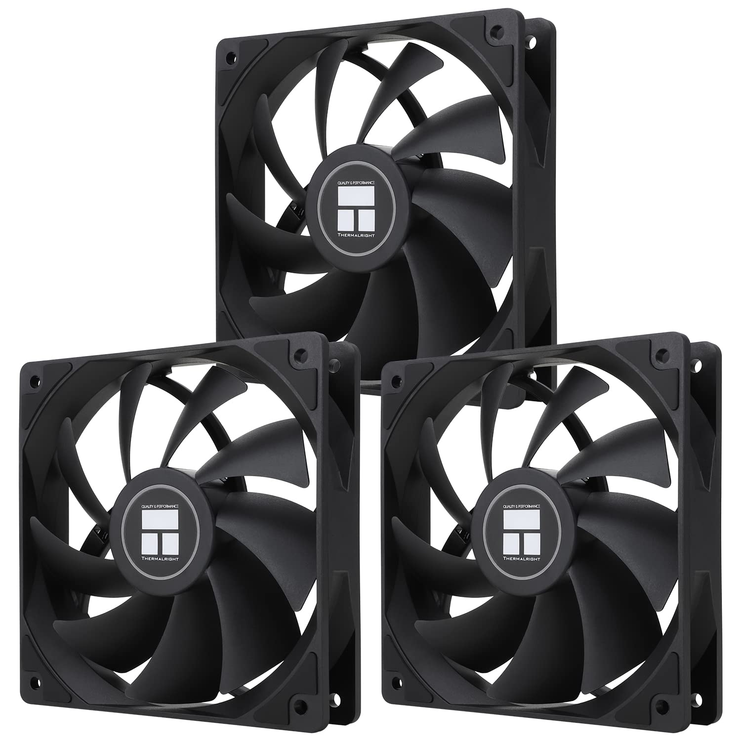 Thermalright TL-C12C CPU Fan 120mm Case Cooler, 4pin PWM Silent Computer Cooling