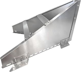 Snow Splitter for Chimneys, 304 Stainless Steel, Fits 6-12 Inch Pipes | 304 stainless steel, fits 6-12 in chimneys, strong snow protection, corrosion resistant, easy roof installation