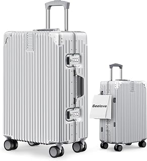 Seelove Suitcase, Carry Case, Aluminum Frame Type