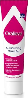 Oralieve Moisturising Dry Mouth Relief Gel (1 x 50ml) | Hydrating Instant Relief Gel for Sore, Dry, Sensitive Mouths with Xylitol to Protect Teeth – Genuine Oralieve Solution