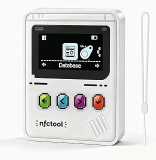 Allmiibo Smart NFC Emulator for Nintendo Switch1/2 (Upgraded Version) | Compatible Nintendo Switch1/2, 3DS & Wii U, Device with 3000 Preloaded Slots,Animal Crossing Compatible, USB-C Rechargeable