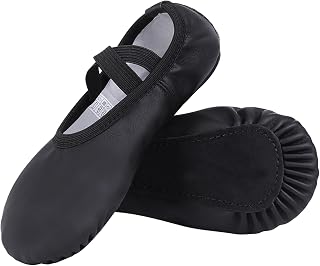 Acfoda Dance Shoes Girls Women Classic Ballet Slippers 6-9 UK