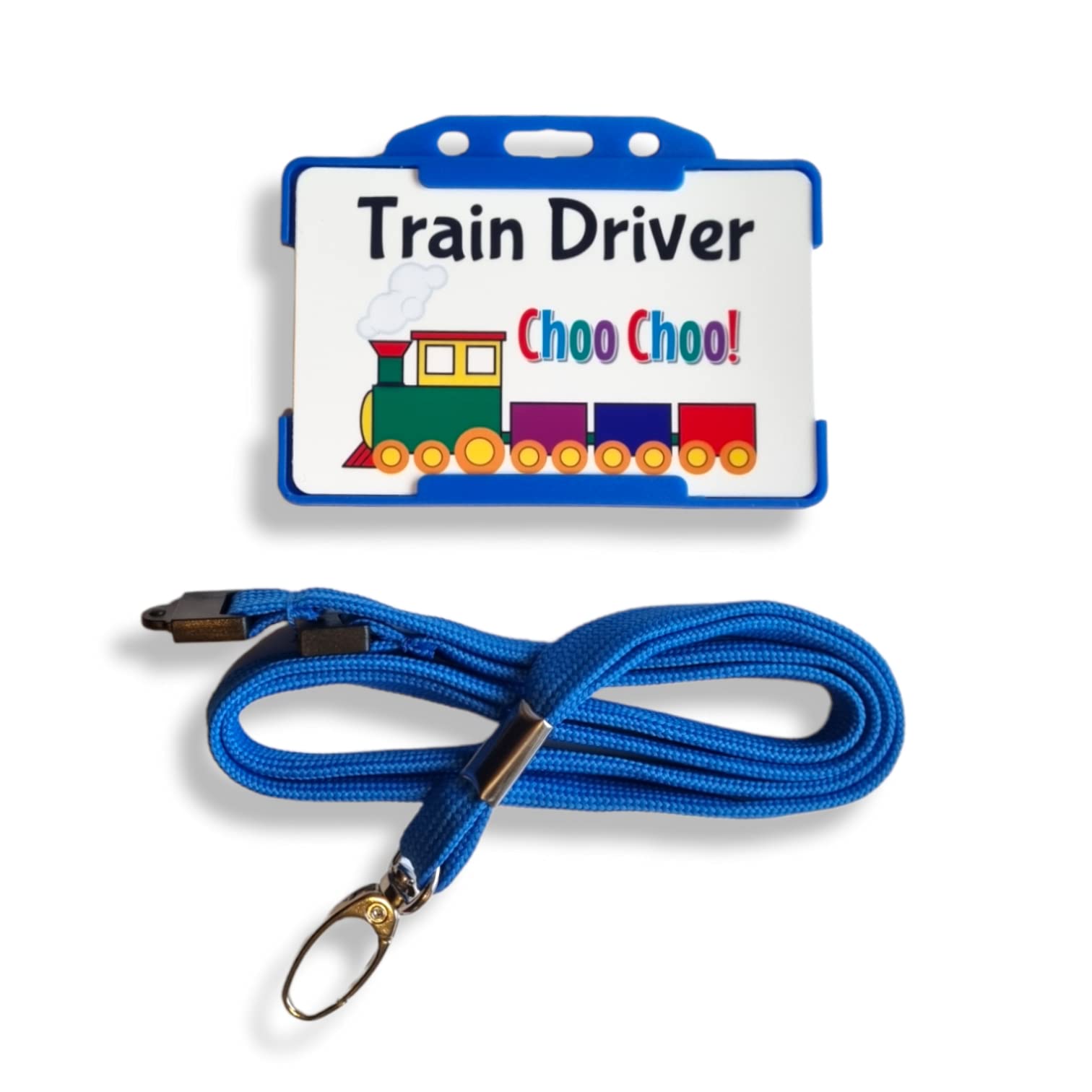 SapphireCardsLtd Train Driver Children's Novelty ID Card & Lanyard - Role play -