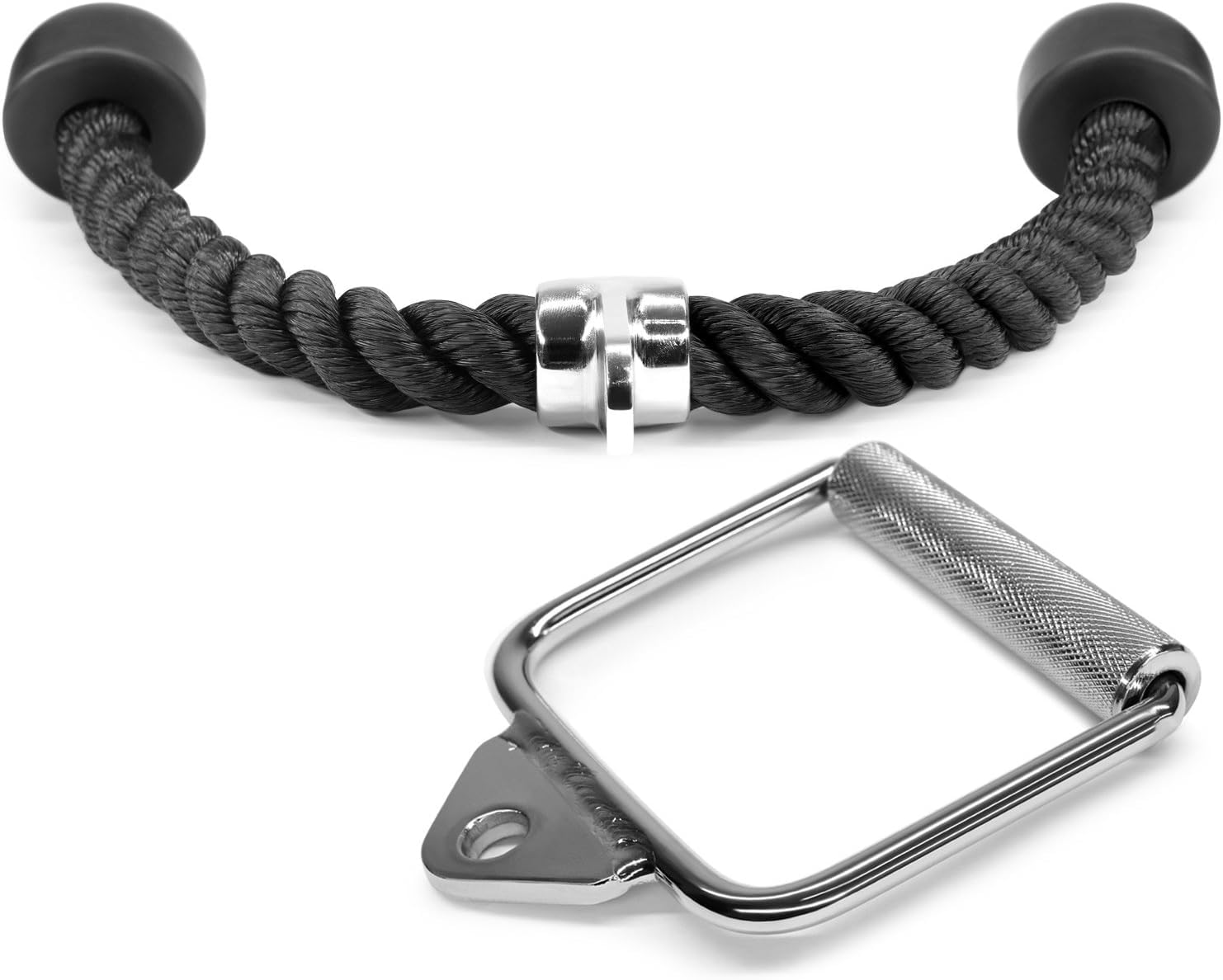 Yes4All Cable Attachment, Double D Handle, Single D Handle, Straight Bar, V-Shap