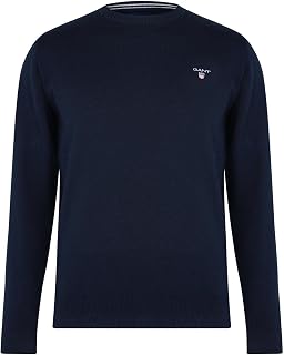 GANT Classic Cotton C-Neck Sweater Men