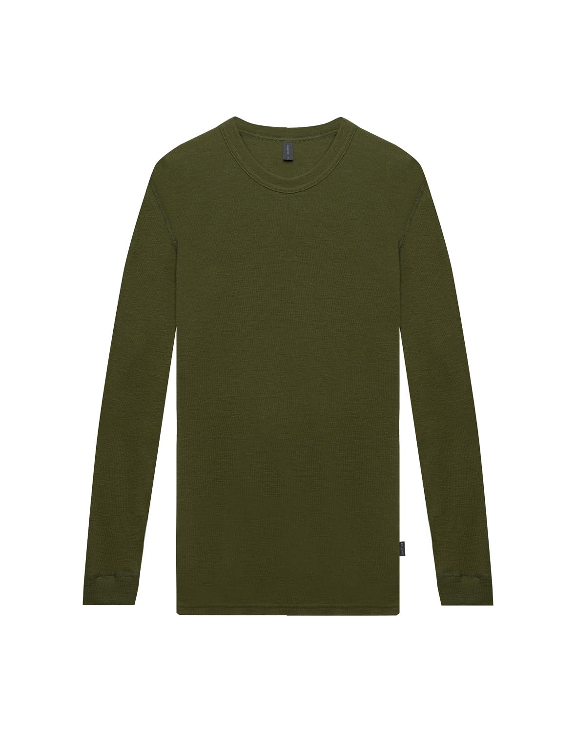 DILLING Men's Merino Wool Base Layer - Long Sleeve Thermal Top