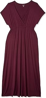 Amazon Essentials Damen Tailliertes Leichtes Sommer-Maxikleid (Erhältlich in Übergröße)
