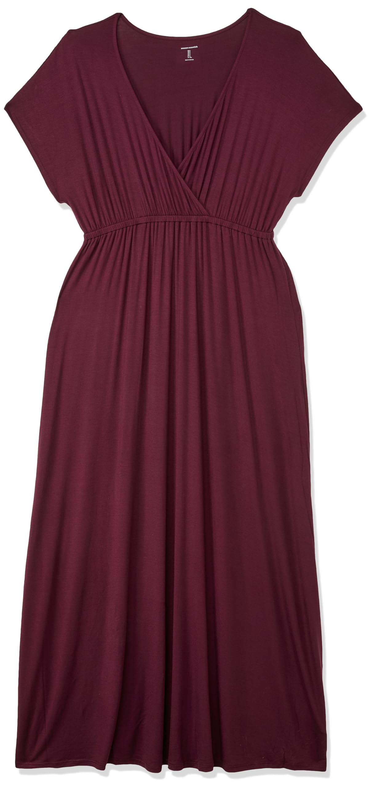 Amazon Essentials Damen Tailliertes Leichtes Sommer-Maxikleid (Erhältlich in Übe