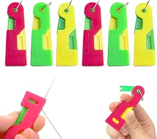 Upgraded Automatic Needle Threader, 2025 New Sewing Machine Needle Threader for Hand Sewing Plastic, Quick Sewing Machine Loop Needle Threaders (6)
